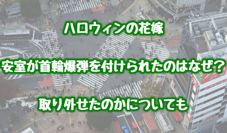 ハロウィンの花嫁/安室透が首輪爆弾を付けられたのはなぜ？